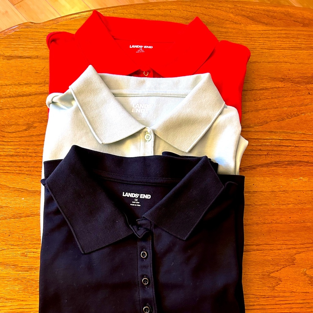Land End Polo Shirts